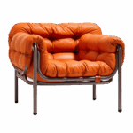 Danish Leather Lounge Chair