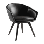 Cozy Leather Swivel Chair