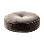 Plush Round Floor Cushion